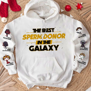 Father, The Best Sperm Donor, Personalized Shirt, Christmas Gifts For Dad, 02OHPO280923HA - AOP Products - GoDuckee