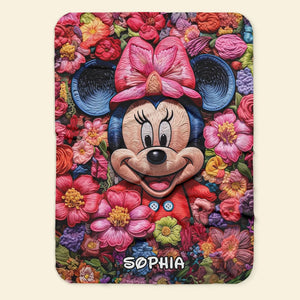 Personalized Gifts For Fans Blanket Cartoon Character 04xqqn100924 - Blanket - GoDuckee