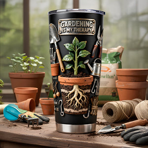 Gardening 20oz Tumbler - Personalized Gifts For Garden Lovers 05todt291225 - Tumbler Cup - GoDuckee