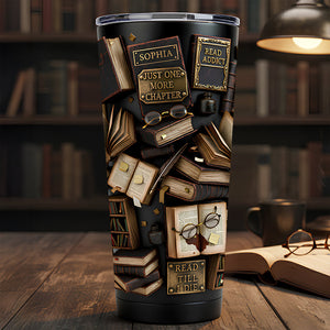 Reading Book 20oz Tumbler - Personalized Gifts For Book Lovers 06dtdt291225 - Tumbler Cup - GoDuckee