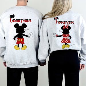 Couple Together Forever 05huti301023-new Personalized Couple Shirts - Shirts - GoDuckee