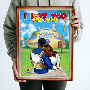 Personalized Gifts For Couple Canvas Print I Love You 03HUDT020224HH - Canvas Print - GoDuckee