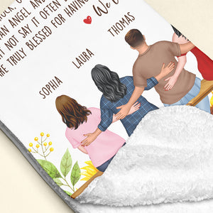 You Mean The World To Me, Family Blanket - Blanket - GoDuckee