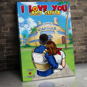 Personalized Gifts For Couple Canvas Print I Love You 03HUDT020224HH - Canvas Print - GoDuckee