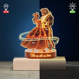 Fairy Tales LED Light Personalized Gifts For Couple 01ohtn190625 - Led Night Light - GoDuckee