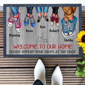 Personalized Gifts For Family Doormat 03ACDT040624TM - Doormats - GoDuckee