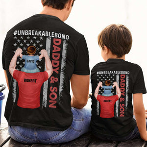 Daddy And Daughter/Son, Personalized Shirt, Kid And Dad Moment Shirt, Father's Day Gift, Birthday Gift For Dad - Shirts - GoDuckee