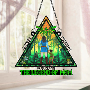Personalized Gifts For Mom Suncatcher Ornament 02qhtn260225hg - Ornament - GoDuckee