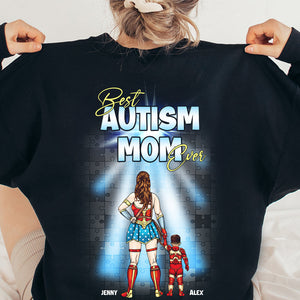 Personalized Gifts For Autism Mom Shirt Best Autism Mom Ever 03OHMH260225PA - Shirts - GoDuckee