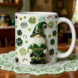 Lucky Coffee Mug - Personalized Gifts For Mother and Grandma 01tota130226 - Coffee Mug - GoDuckee