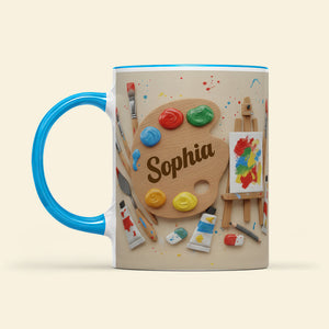 Personalized Gifts For Painting Lovers Coffee Mug 01kiqn070126 - Coffee Mug - GoDuckee
