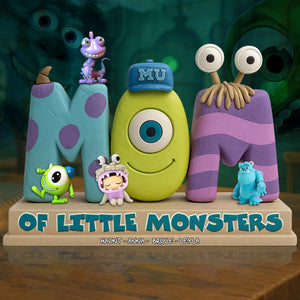 Monsters Mom Plaque - Personalized Gifts For Mother 02QHLU170425 - Shaped Plaques - GoDuckee