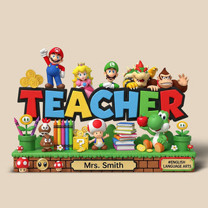 Plumber Fans Plaque - Personalized Gifts For Teacher 02tgqn160625 - Shaped Plaques - GoDuckee