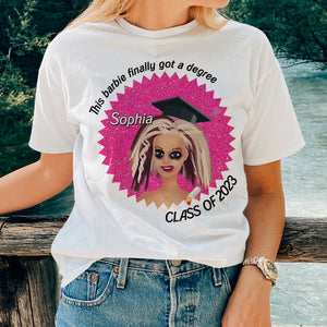 Finally Got A Degree, Class Of 2023, Gifts For Graduation, Personalized Shirt, Journey To Success, 04qhpo180723 - Shirts - GoDuckee