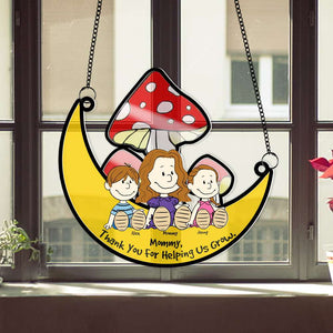 Personalized Gifts For Mom Window Hanging Suncatcher Ornament Mother's Day 06KAMH070325PA - Ornament - GoDuckee