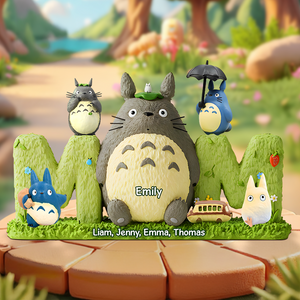 Forest Mama & Her Furries Pals - Personalized Gift For Mother 03QHPU220425 - Shaped Plaques - GoDuckee