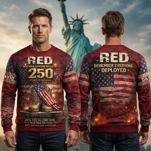 250 Years of Freedom Anniversary 3D Shirt - Personalized Gift For Patriots 03HULU270226 - AOP Products - GoDuckee