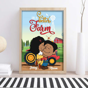 Personalized Gifts For Couple Poster Better On The Farm 05XQMH150125HG - Poster & Canvas - GoDuckee