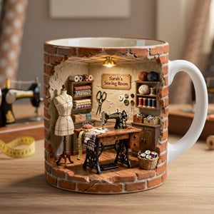 Sewing Coffee Mug - Personalized Gifts For Sewing Lovers 03hytn220126 - Coffee Mug - GoDuckee
