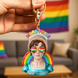 LGBT Supporter Keychain - Gifts For LGBT 06naqn300525 - Keychains - GoDuckee
