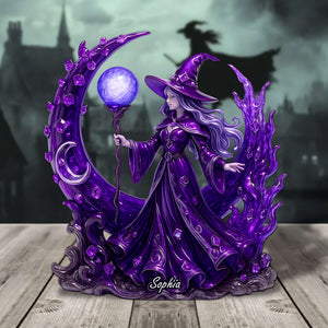 Witch Acrylic Plaque - Personalized Gifts For Witch Lover 04OHTN080525 - Shaped Plaques - GoDuckee