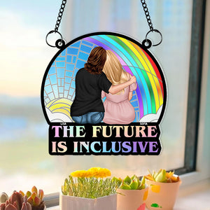 Personalized Gifts For Couple Suncatcher Window Hanging Ornament 01XQMH190624TM - Ornament - GoDuckee