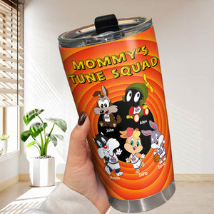 Personalized Gifts For Mom Tumbler 03kamh040225 Mommy's Tune Squad - Tumbler Cup - GoDuckee