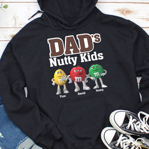 Dad's Nutty Kids Personalized Shirt 05DNTN010623 - Shirts - GoDuckee