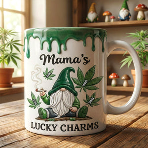 St. Patrick's Day Mama's Lucky Charms Coffee Mug - Personalized Gifts For Mom 03totn230226-Homacus