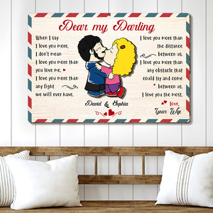 Personalized Gifts For Couple Wood Sign 02TODT241224HG - Wood Sign - GoDuckee