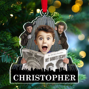 Gift For Kids, Personalized Acrylic Ornament, TV Series Image Upload Kid Ornament, Christmas Gift 01ACDT251123 - Ornament - GoDuckee