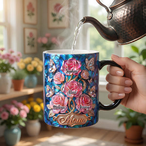 Glow Mom Era Mug - Personalized Gifts For Mom 04TGDT230426 - Coffee Mug - GoDuckee