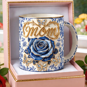 Toile De Jouy Mommy's Little Butterflies Coffee Mug - Personalized Gifts For Moms 03paqn240426 - Coffee Mug - GoDuckee