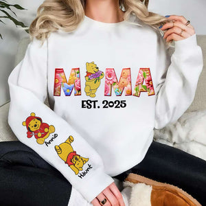 Mama Bear Shirt - Personalized Gift For Mom 02KALU260325 - AOP Products - GoDuckee