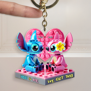 Personalized Gifts For Couple Keychain, Alien Fans 01TGPU300525 - Keychains - GoDuckee