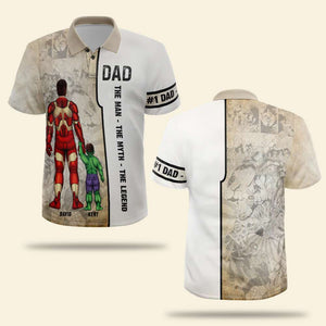 Dad Personalized AOP Polo Shirt TZ-CSPL-02QHQN240423TM - AOP Products - GoDuckee