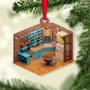 Personalized Friends Room Decor Ornament, Christmas Ornament, PW-07NATN260923, Gift For TV Series Lovers - Ornament - GoDuckee