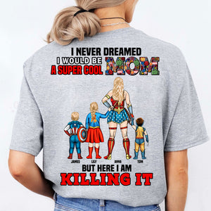 Personalized Gifts For Mom Shirt Super Cool Mom 061hutn300324pa - 2D Shirts - GoDuckee