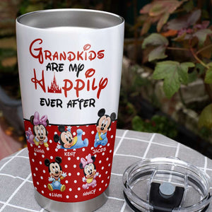 Personalized Gifts For Grandma Tumbler My Happily Ever After 02ohpu150224 - Tumbler Cups - GoDuckee