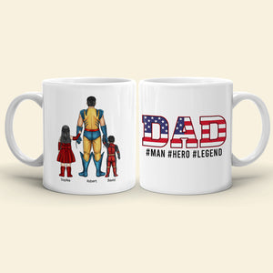The Legend Dad Personalized Coffee Mug DR-WHM-04dnqn040523TM - Coffee Mug - GoDuckee