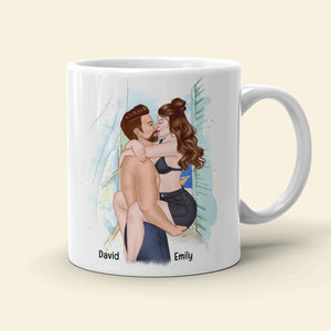 You're A Dilf, Father's Day Gift For Husband, Personalized Coffee Mug - Coffee Mug - GoDuckee