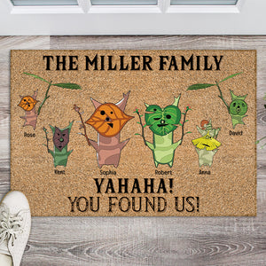 Gift For Family 03NAQN010623 Personalized Family Doormat - Doormat - GoDuckee