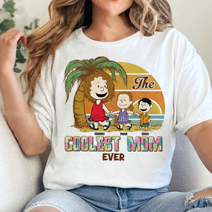 Personalized Gifts For Mom Shirt 03katn040225hh The Coolest Mom Ever - Shirts - GoDuckee
