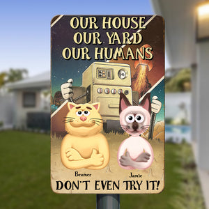 Personalized Gifts For Pet Lovers Metal Sign 06xqqn270225pa - Metal Signs - GoDuckee