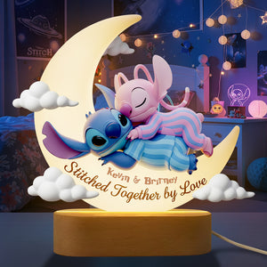 Sleeping Couple LED Light Personalized Gifts For Couple LED Light 03OHDT040625 - Led Night Light - GoDuckee