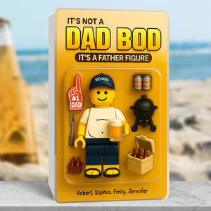 It's A Father Figure Acrylic Plaque Personalized Gifts For Dad 05NAQN070525 - Shaped Plaques - GoDuckee