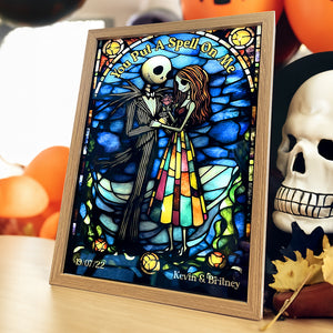 You Put A Spell On Me, Personalized Light Picture Frame, 02HUDT180823, Couple Gift - Poster & Canvas - GoDuckee