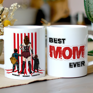 Supes Mom Coffee Mug - Personalized Gifts For Mom 03topu120425hg - Coffee Mug - GoDuckee