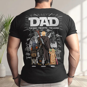 Galactic Legend Dad Shirt - Personalized Gifts For Dad 02QHTN270525HHHG - Shirts - GoDuckee