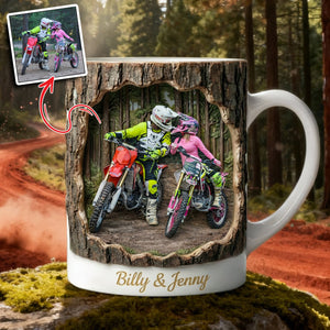 Motocross Coffee Mug - Custom Photo Gifts 05hulu311225 - Coffee Mug - GoDuckee
